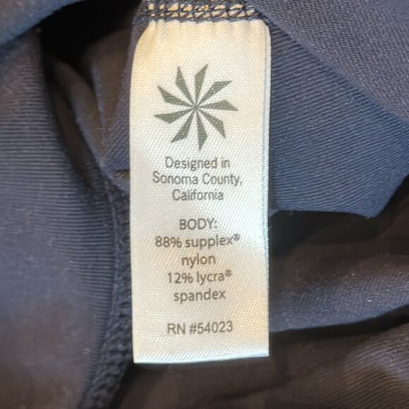 Bundle of 2 Athleta Straight Up Yoga Pants Black Navy Size S - Picture 9 of 15